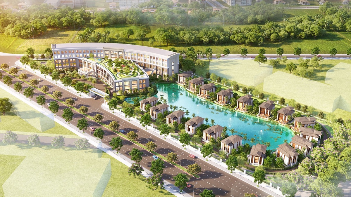 Vinmec Health Resort đang được xây dựng và dự kiến sẽ hoạt động trong năm 2025